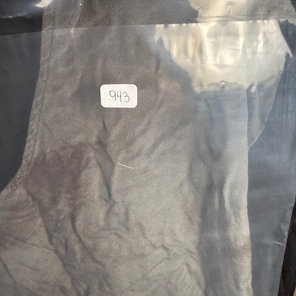 BIYA by Johnny Was Tunic Top Small S Modal Blend Brown Grey Abstract Long Sleeve - Picture 7 of 7